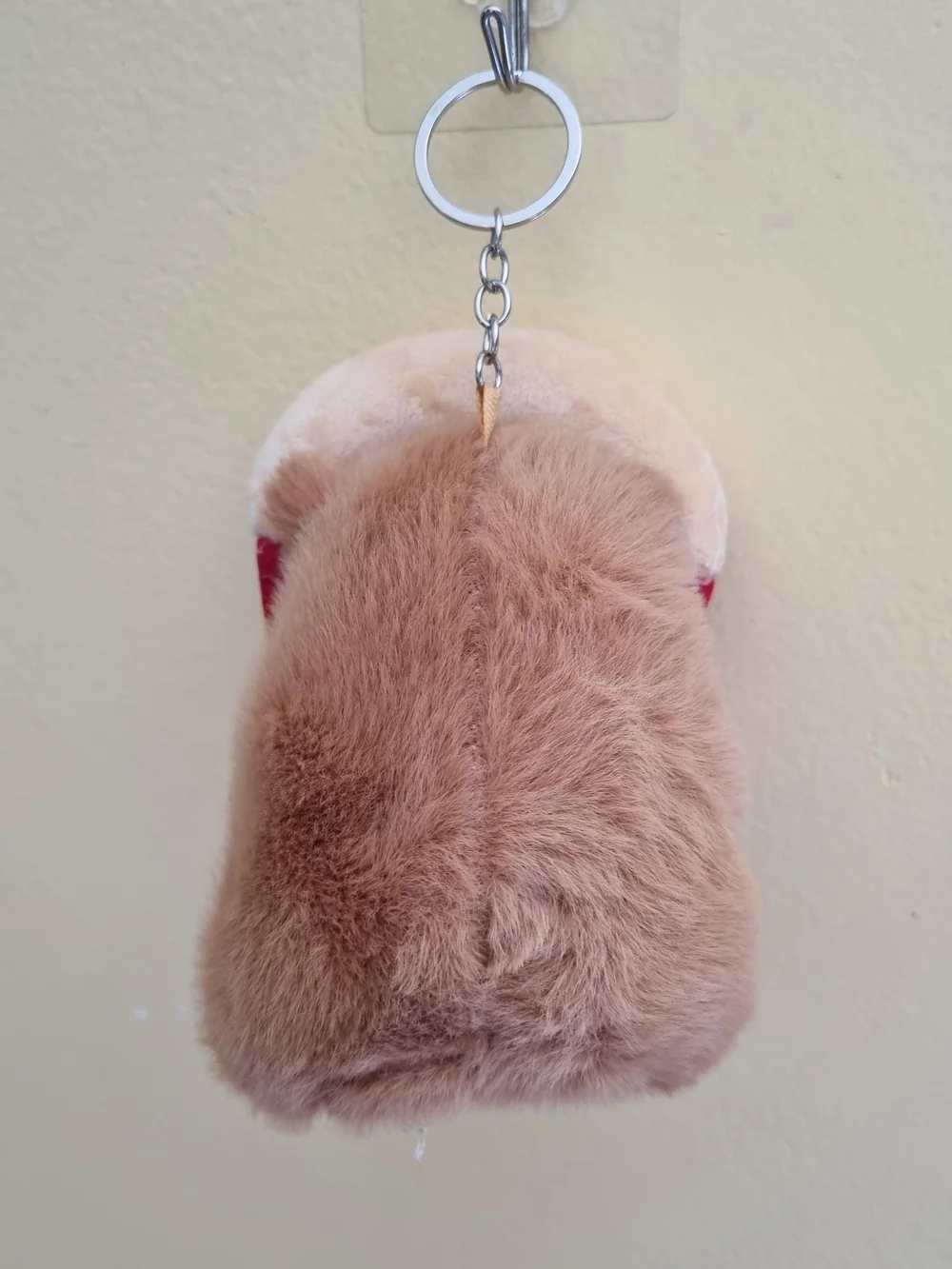 Cute Capybara Kids Bag Keychain Soft Plush Stuffed Toy Plushies Bag Accessories